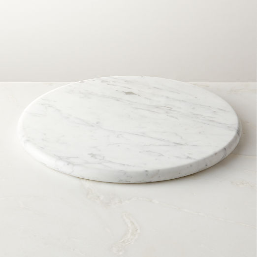 Piero Round Marble Serving Platter by Gianfranco Frattini