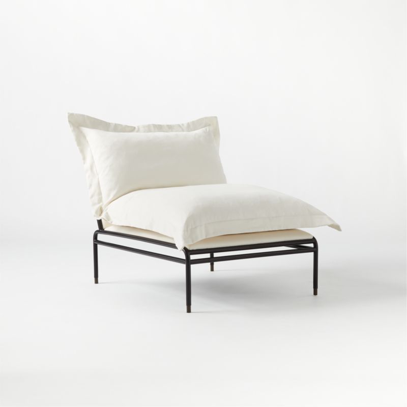 Pillow Lounge Chair Taylor Felt Grey by Kara Mann - image 3 of 7