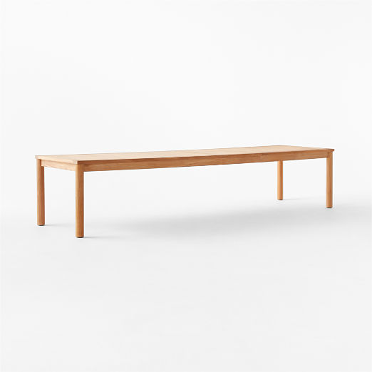 Pinet 144" Teak Outdoor Dining Table