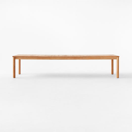 Pinet 144" Teak Outdoor Dining Table