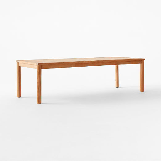 Pinet 108" Teak Outdoor Dining Table