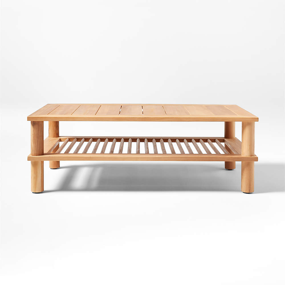 Pinet Teak Outdoor Coffee Table by Ross Cassidy + Reviews