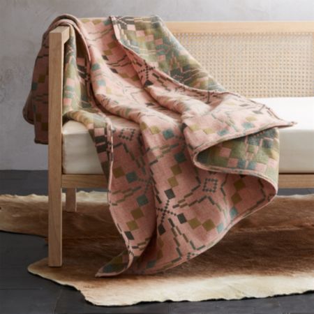 Pink Star Blossom Throw Reviews Cb2