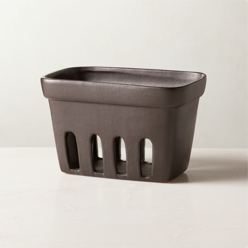 View Pip Black Terracotta Berry Basket details