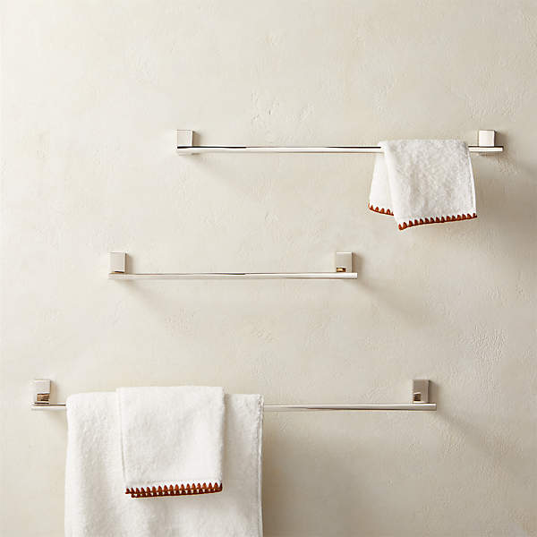 cb2 towel bar