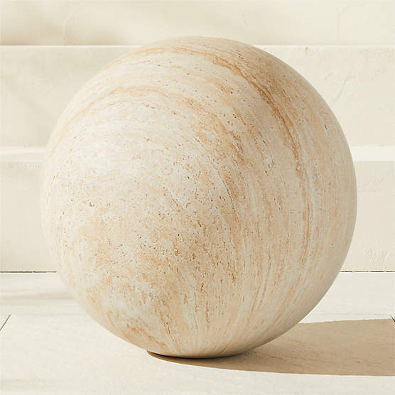 Playa Faux Travertine Indoor/Outdoor Ball Extra Large