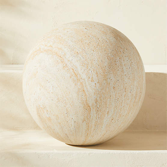 Playa Faux Travertine Indoor/Outdoor Ball Large