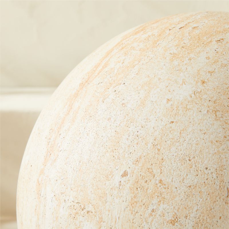 Playa Faux Travertine Ball Indoor/Outdoor Small - image 2 of 8