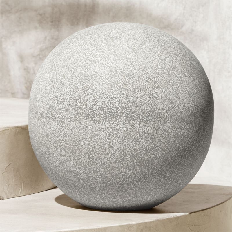 View Playa Grey Terrazzo Indoor/Outdoor Ball Large details