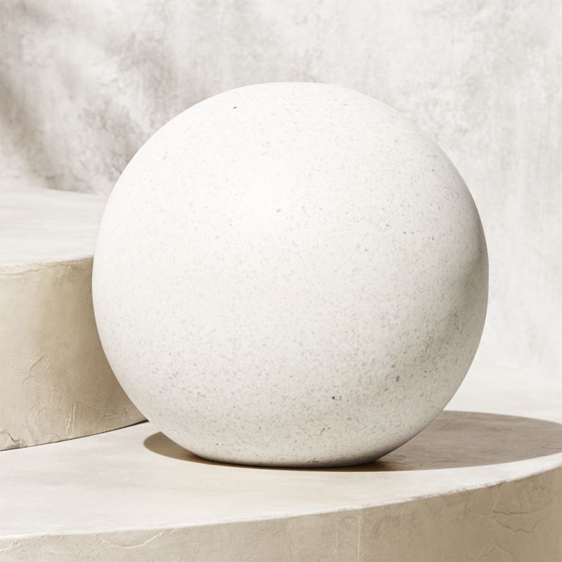 View Playa Ivory Terrazzo Indoor/Outdoor Ball Small details