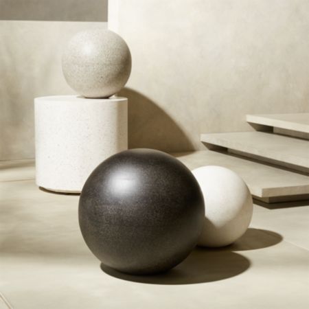 Playa Concrete Garden Spheres Cb2