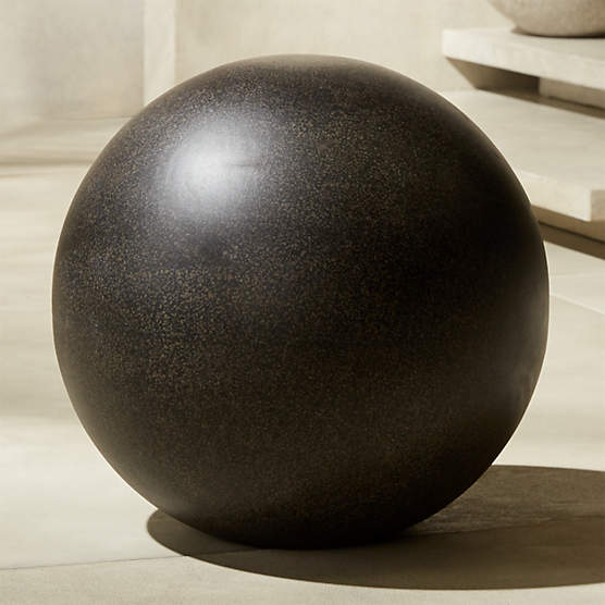 Playa Black Terrazzo Indoor/Outdoor Ball Extra Large