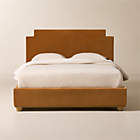Davison Fluted Wood Queen Bed with Nightstands