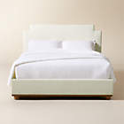 Davison Fluted Wood Queen Bed with Nightstands