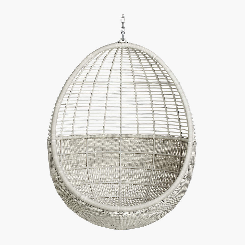 Crate and barrel hanging chair new arrivals