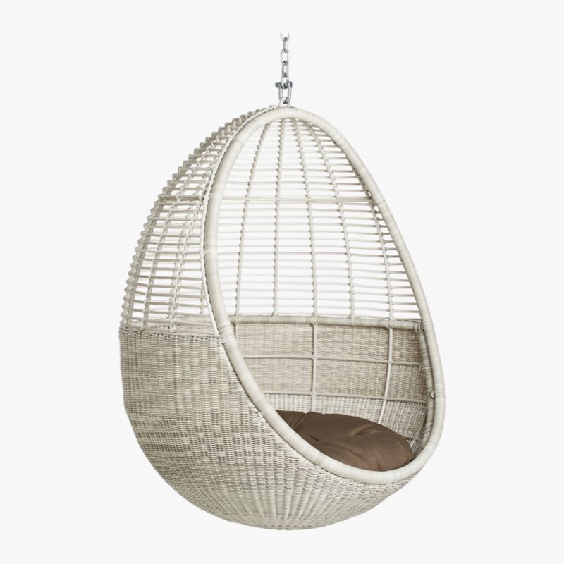 Pod Hanging Outdoor Chair with Cushion - image 6 of 12