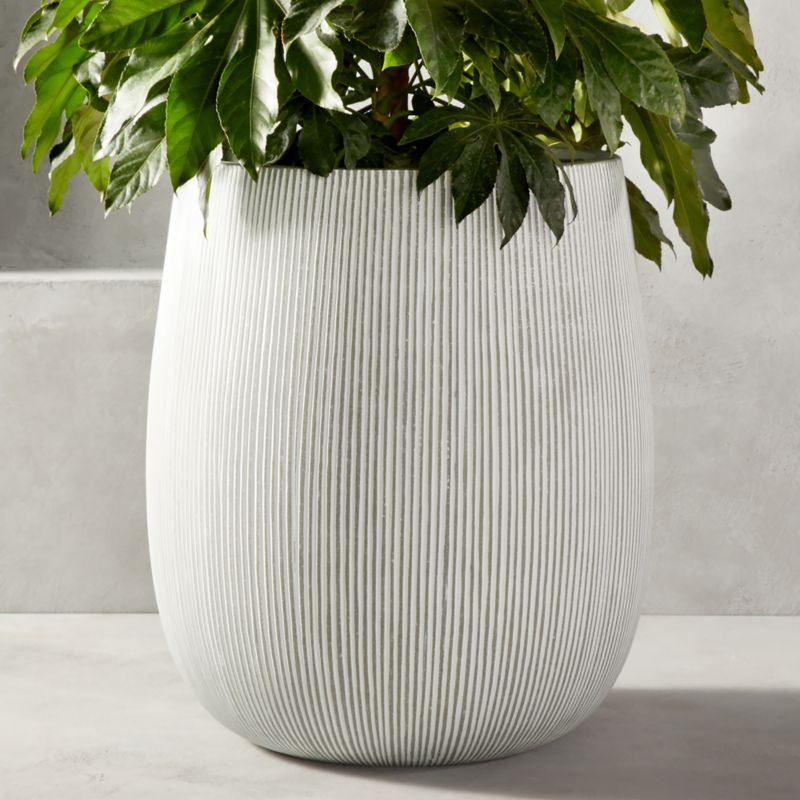 Pod Grey Cement Indoor/Outdoor Planter XXL - image 2 of 12