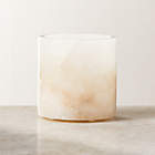 Amata Round Clear Glass Vase