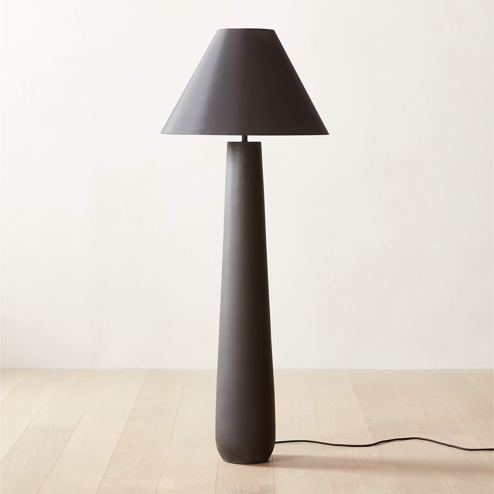 Polar Black Floor Lamp + Reviews CB2 Canada