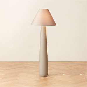 Polar White Cement Table Lamp by Kara Mann + Reviews