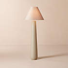 Senza White Glass Table Lamp