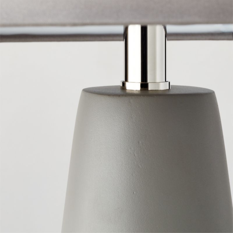 Polar Grey Cement Table Lamp - image 3 of 10