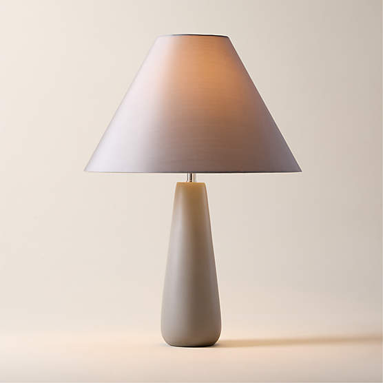 Polar Grey Cement Table Lamp