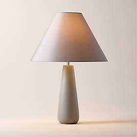 Raw Marble Table Lamp + Reviews | CB2