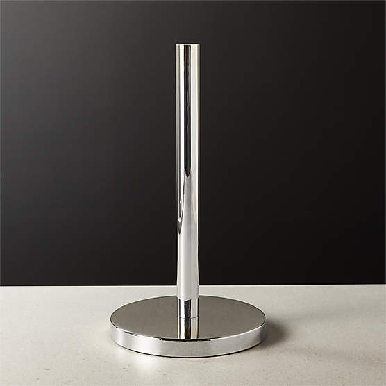 Polished Nickel Paper Towel Holder