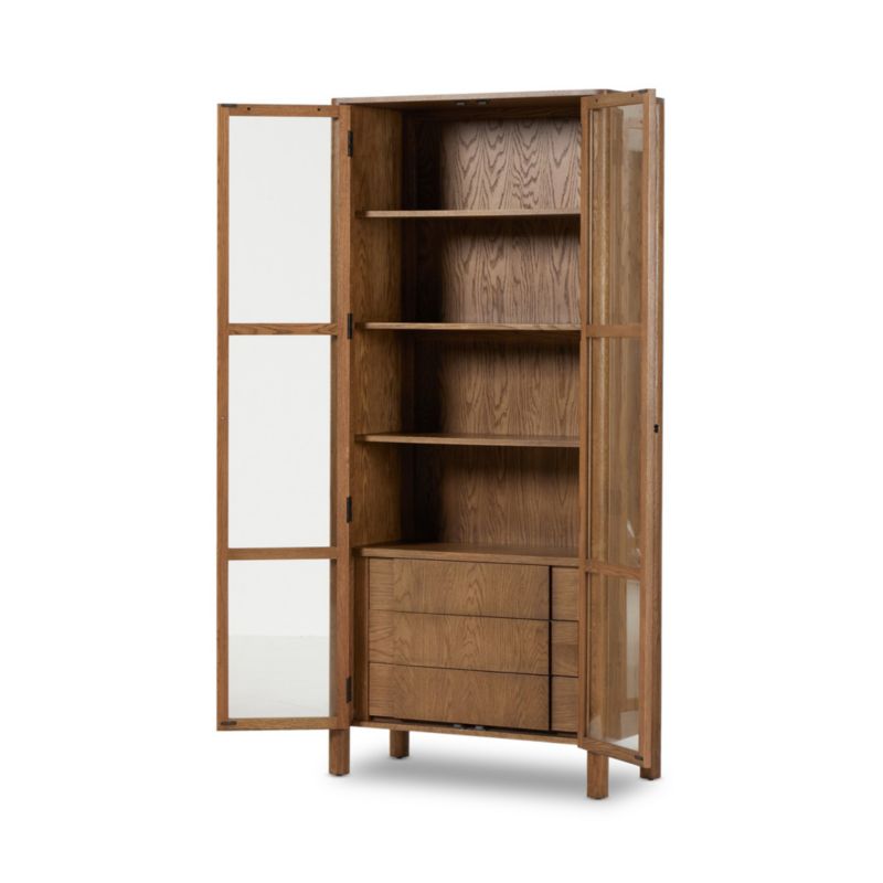 Pollard Tan Oak Cabinet - image 4 of 9