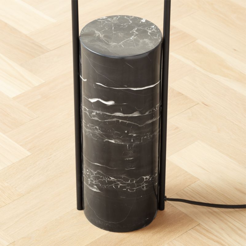 Polo Black Marble Floor Lamp - image 3 of 7