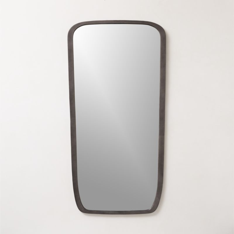 Ponder Black Full-Length Floor Mirror 36''x72'' - image 3 of 6