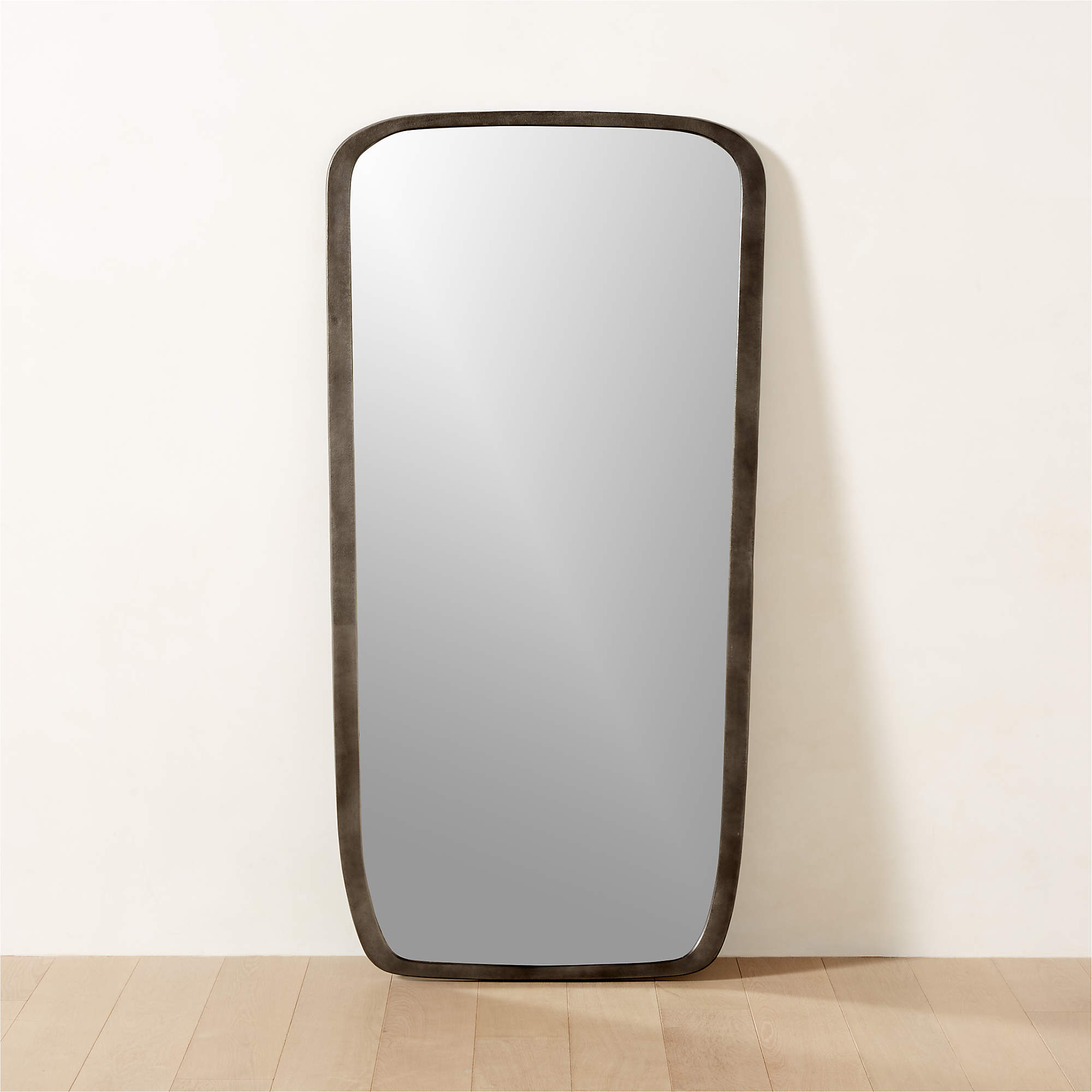 Ponder Black FullLength Floor Mirror 36''x72'' + Reviews CB2