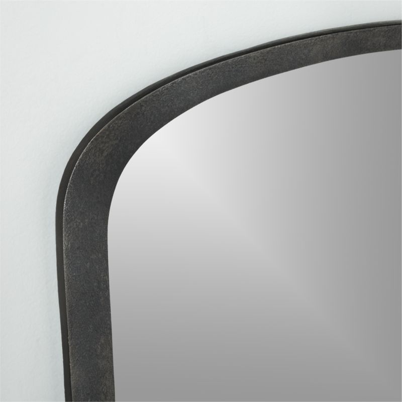 Ponder Small Black Wall Mirror 23.5"x32.75" - image 3 of 9