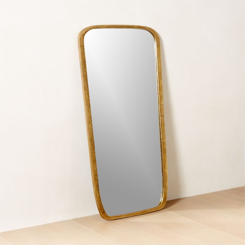 Ponder Brass Full-Length Floor Mirror 36''x72'' - image 4 of 6