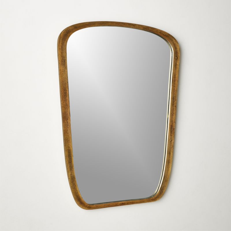 Ponder Small Brass Wall Mirror 23.5"x32.75" - image 2 of 6