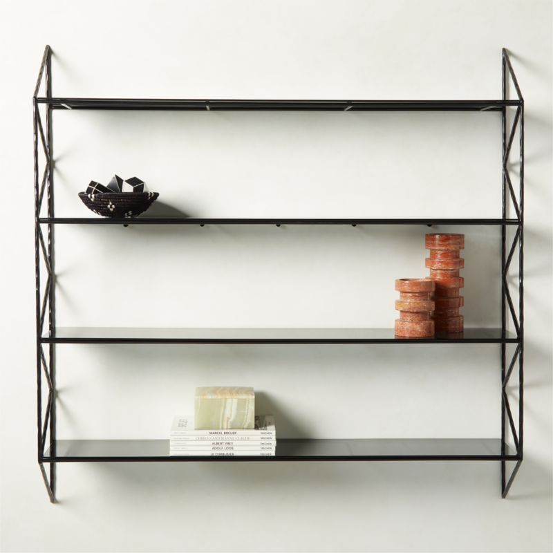 Cb2 wall outlet shelves