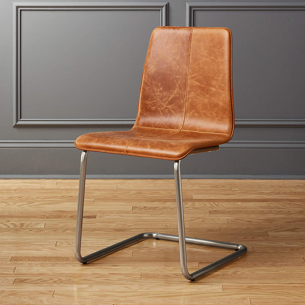Pony Leather Chair Reviews Cb2, Silver Leather Chair