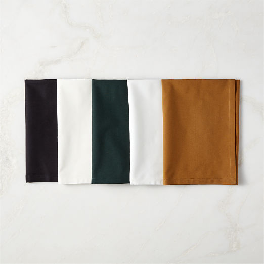 Poplin Black Cloth Napkin