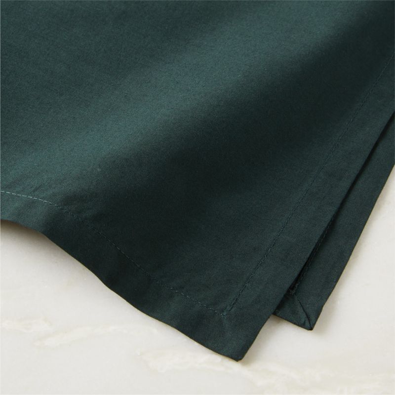 Poplin Dark Green Cloth Napkin - image 3 of 6