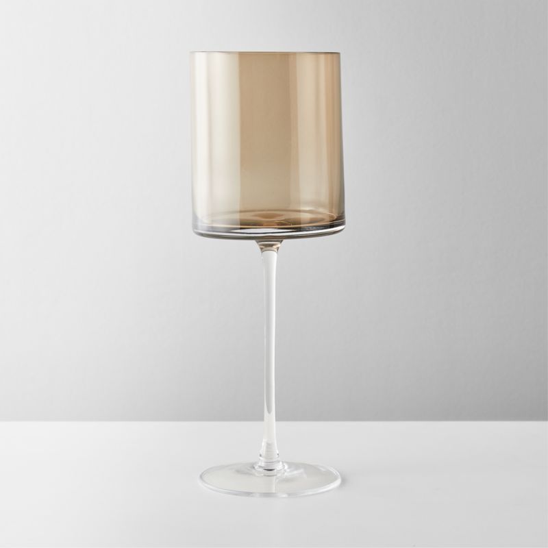 Porsha Smoked Red Wine Glass - image 1 of 3