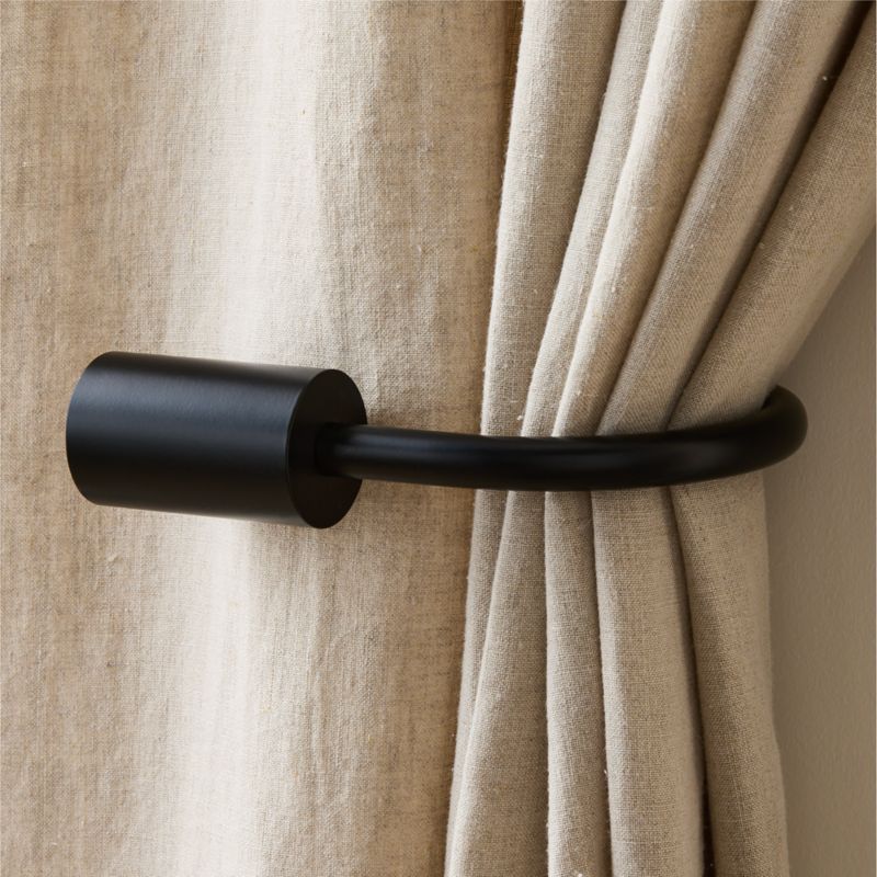 Porter Black Curtain Tieback - image 1 of 3