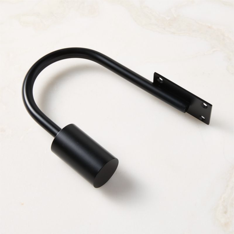 Viewing product image Porter Black Curtain Tieback - image 1 of 3