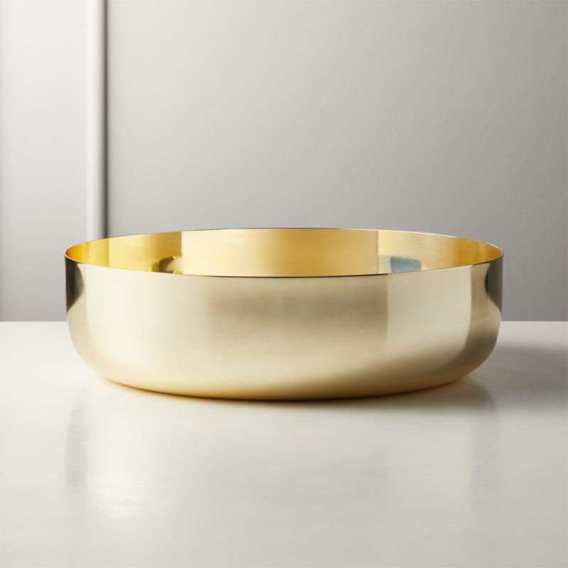 View Porter Gold Low Serving Bowl details