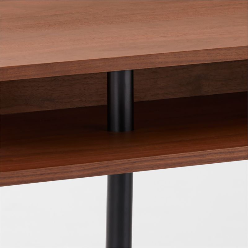 Portofino Walnut Wood Desk by Gianfranco Frattini - image 8 of 9