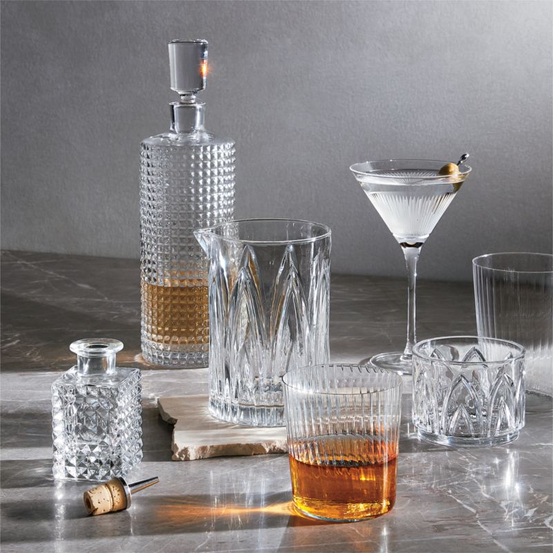 Clear Etched Martini Glass—Shop—Rios Interiors