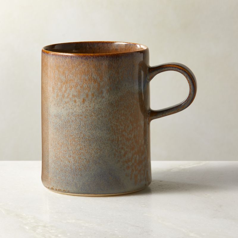 View Prado Tan Coffee Mug with Reactive Glaze 12oz details
