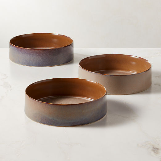 Prado Multicolor Serving Bowl with Reactive Glaze