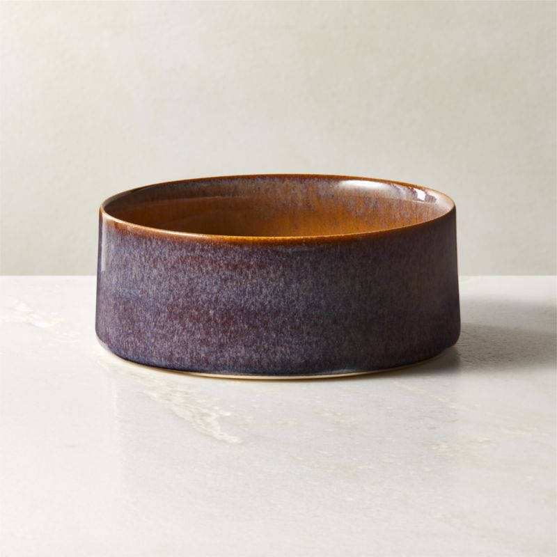 View Prado Tan Soup Bowl with Reactive Glaze details