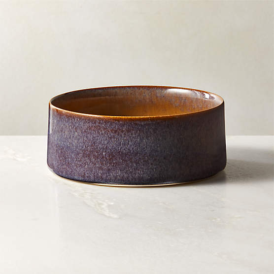 Prado Multicolor Soup Bowl with Reactive Glaze